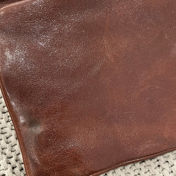 Tory Burch Reva Bombe Clutch Chocolate Brown - Picture 5 of 10